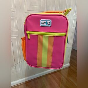 - Swig Life Boxxi Lunch Bag in Green and Pink Swig | Boxxi Lunch Bag - On The P